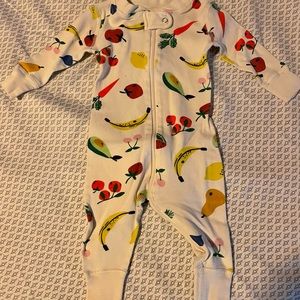 COPY - Hannah Andersson Zip Sleeper, 3-6 months (60 cm), Fruits & Vegetables